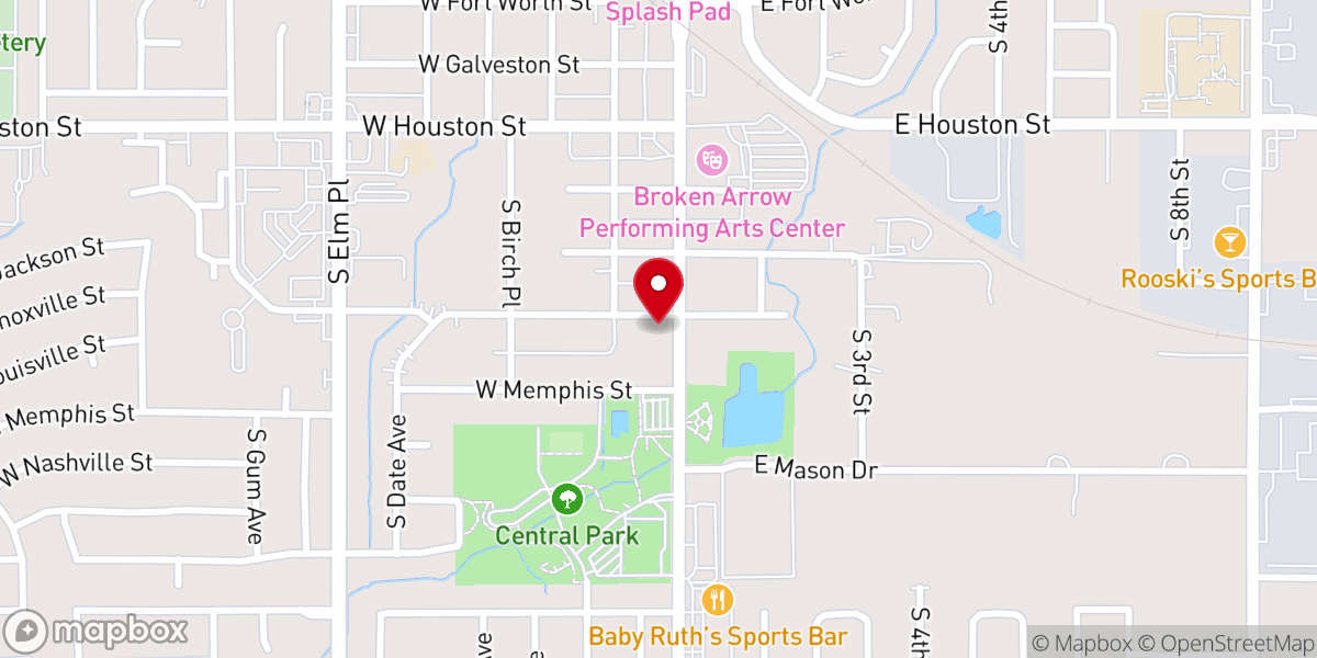 Map showing location of Willow Creek Mansion