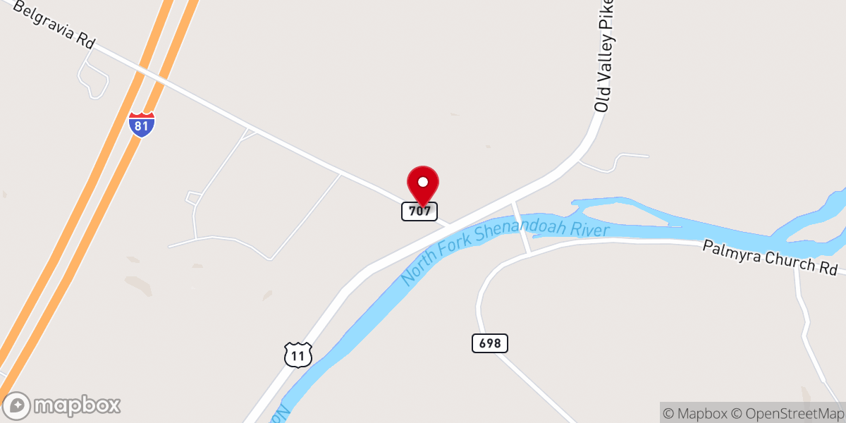 Map showing location of Lords Chapel Church