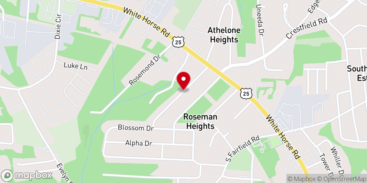 Map showing location of Cross & Crown Ministries Inc