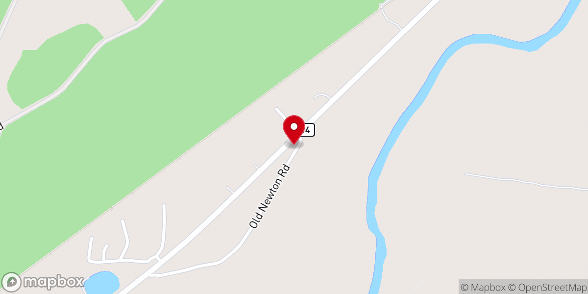 Map showing location of Point of Praise Church