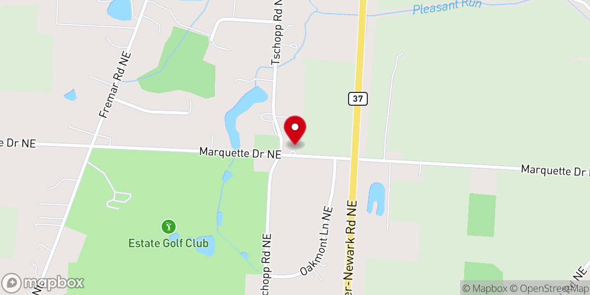 Map showing location of Real Life Church of Ohio