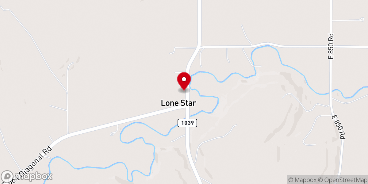 Map showing location of Brethren Church