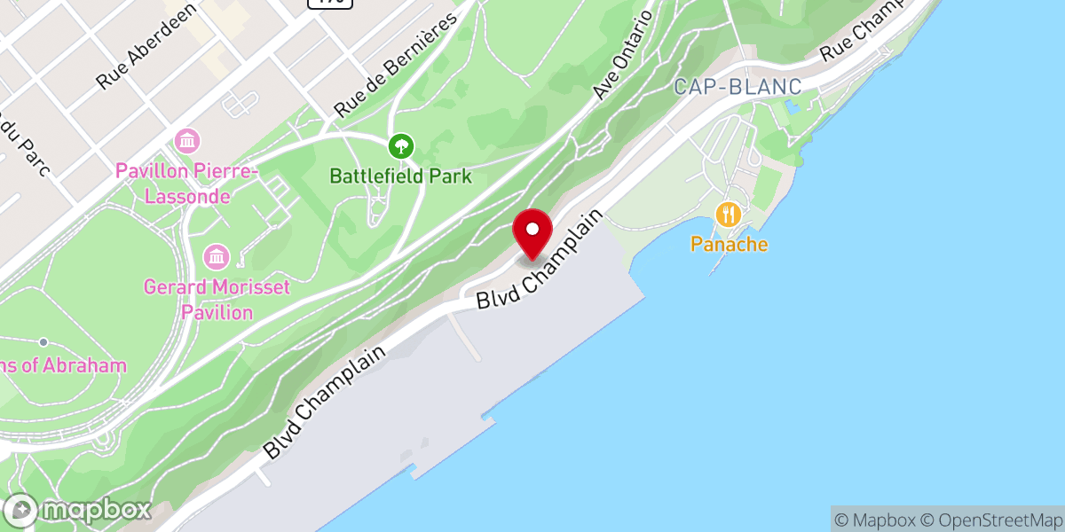 Map showing location of Église catholique Notre-Dame-de-la-Garde