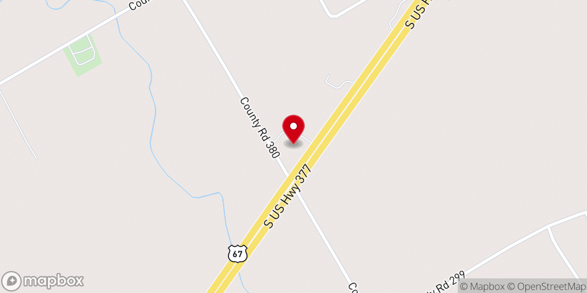 Map showing location of St. Mary's Catholic Church