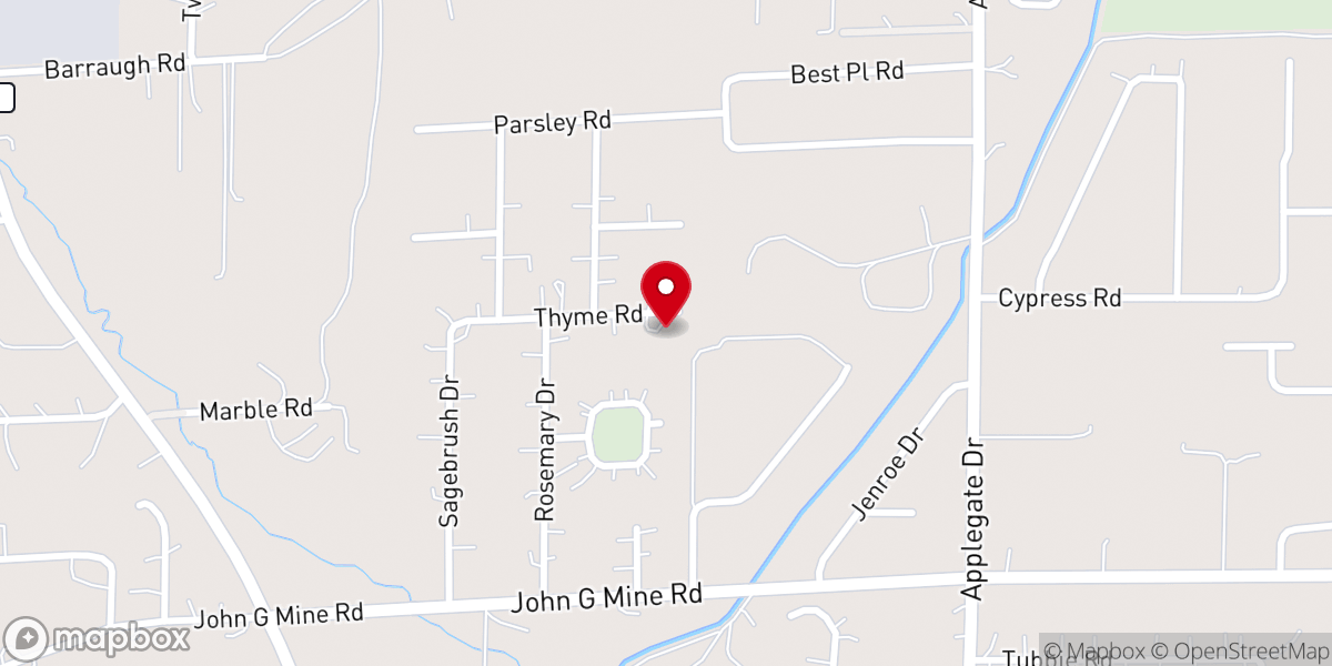 Map showing location of Monarch Catholic Ministries LLC