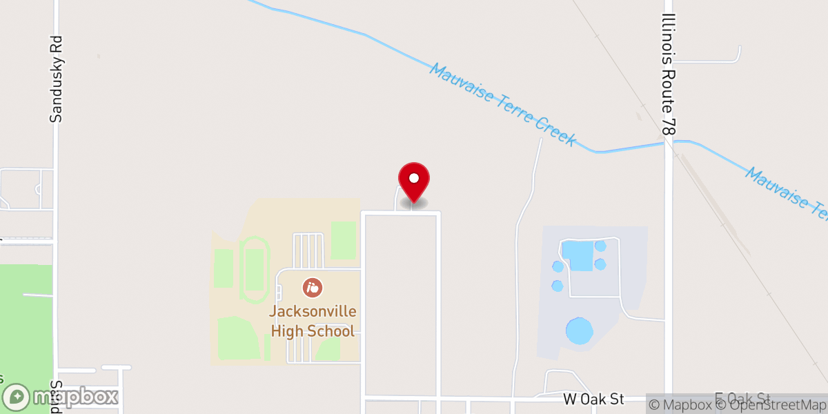 Map showing location of LIFE Church of Jacksonville