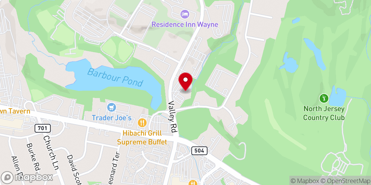 Map showing location of Pentecost International Worship Center - Rehoboth