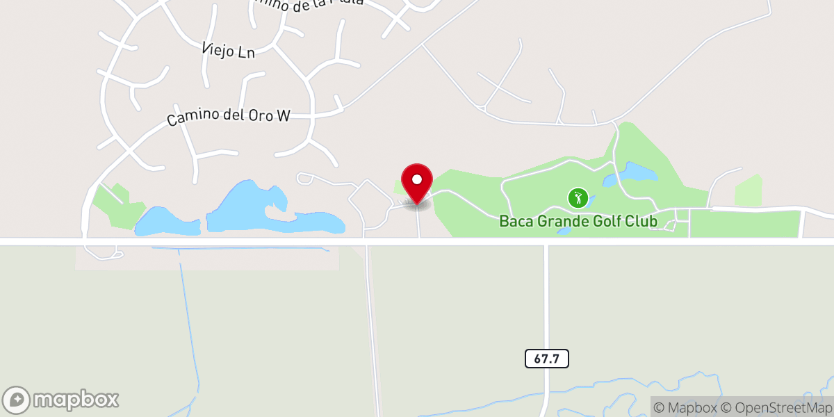 Map showing location of Crestone Food Bank