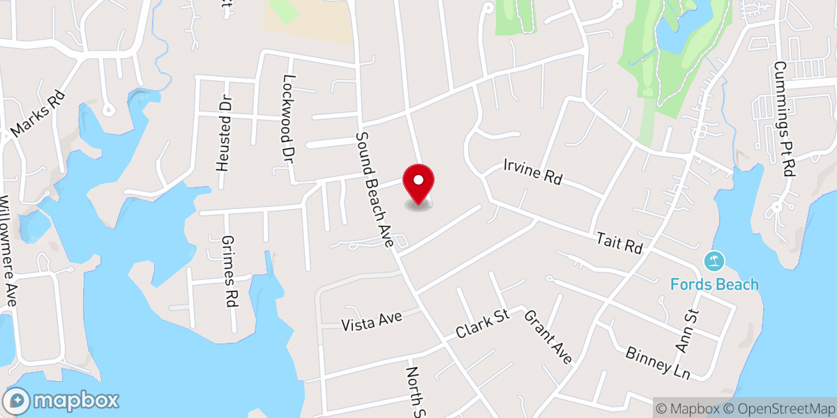 Map showing location of St Saviours Rectory