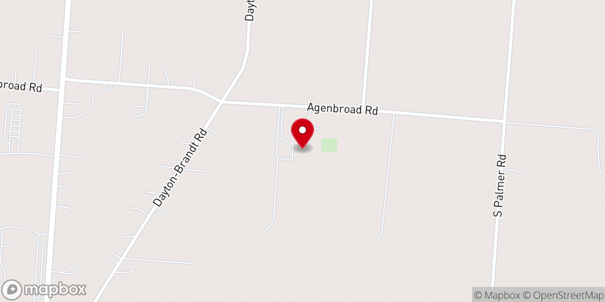 Map showing location of Old German Baptist Brethren Church