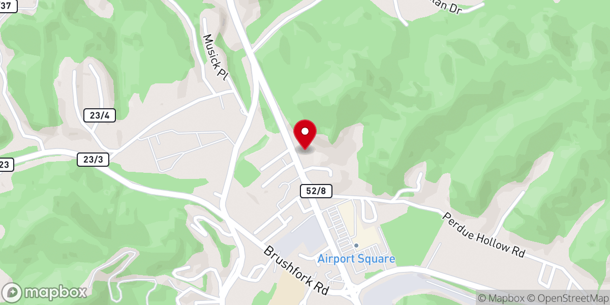 Map showing location of Deliverance Temple Church