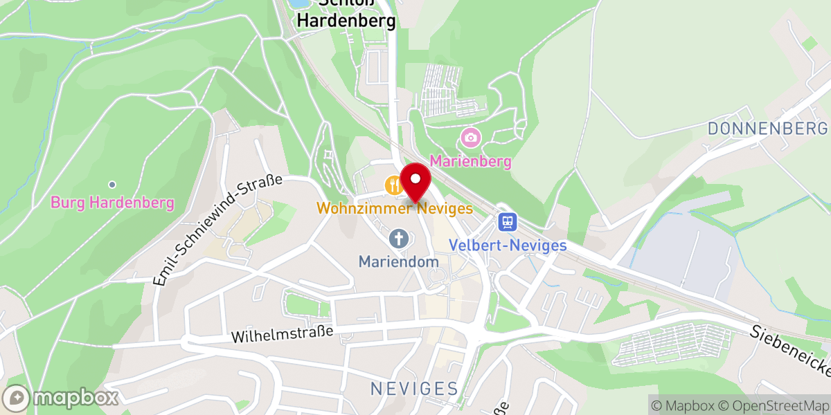 Map showing location of Pfarrkirche St. Mariä Empfängnis