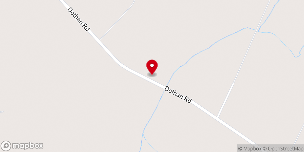 Map showing location of New Light Ame Church
