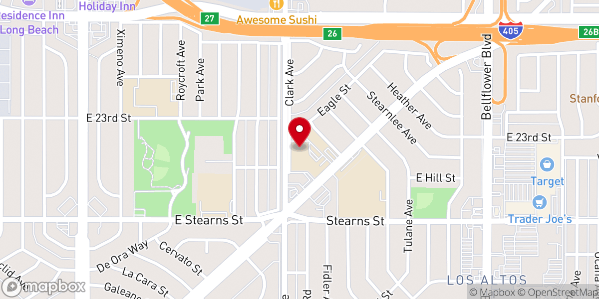 Map showing location of Bethany Church