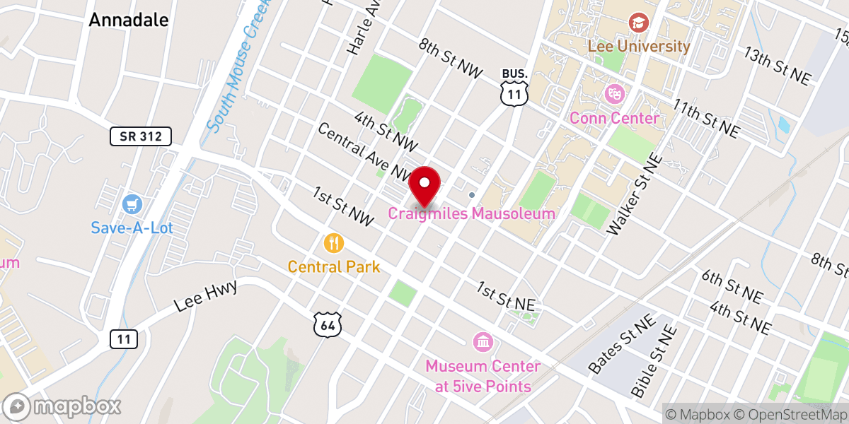 Map showing location of Fischer Family Ministries Inc