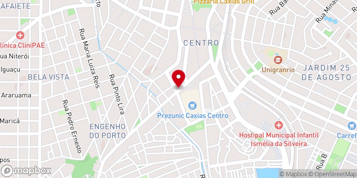 Map showing location of IGREJA PENTECOSTAL MANACIAL