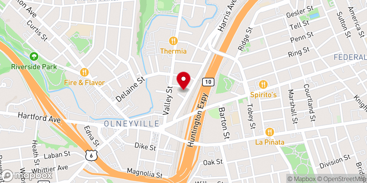 Map showing location of Pentecostal Church House of Prayer Inc