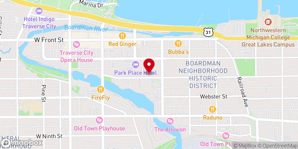 Map showing location of Jubilee House