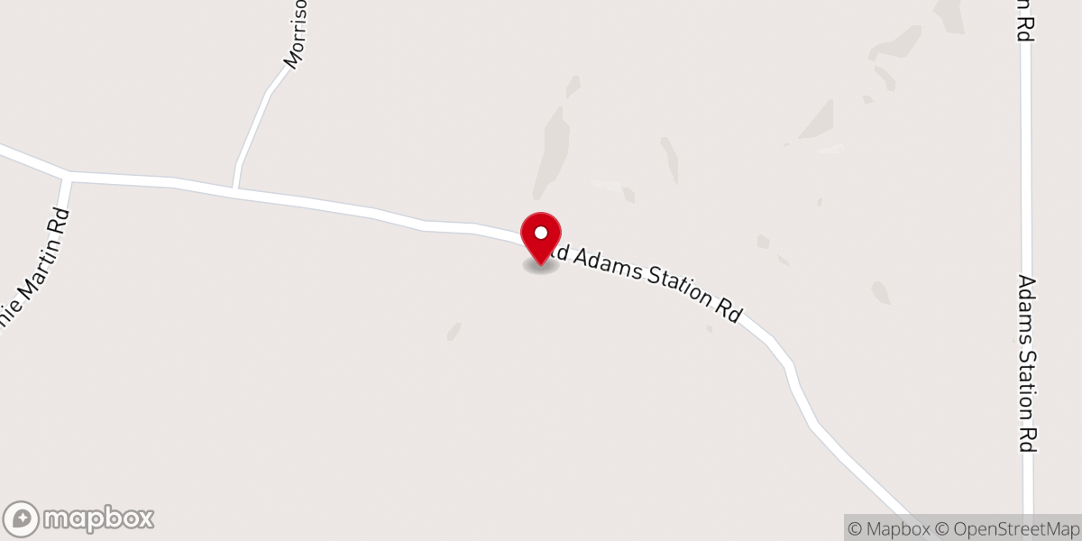 Map showing location of Green Hill Church
