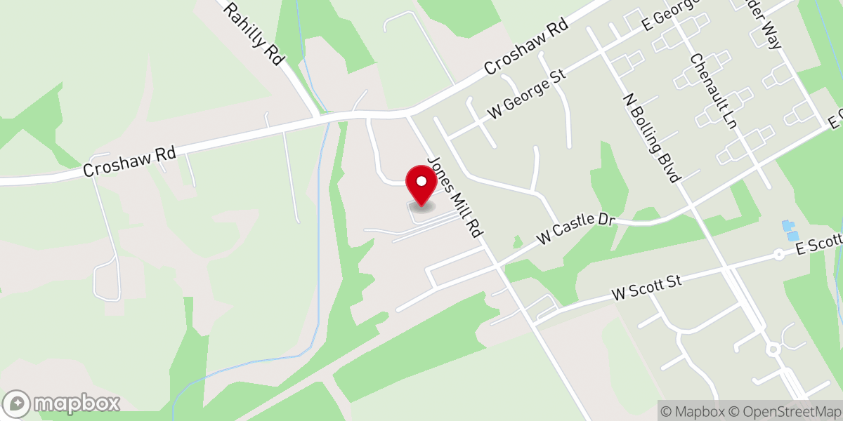 Map showing location of Pentecost International Worship Center (PIWC) Grace Temple Wrightstown