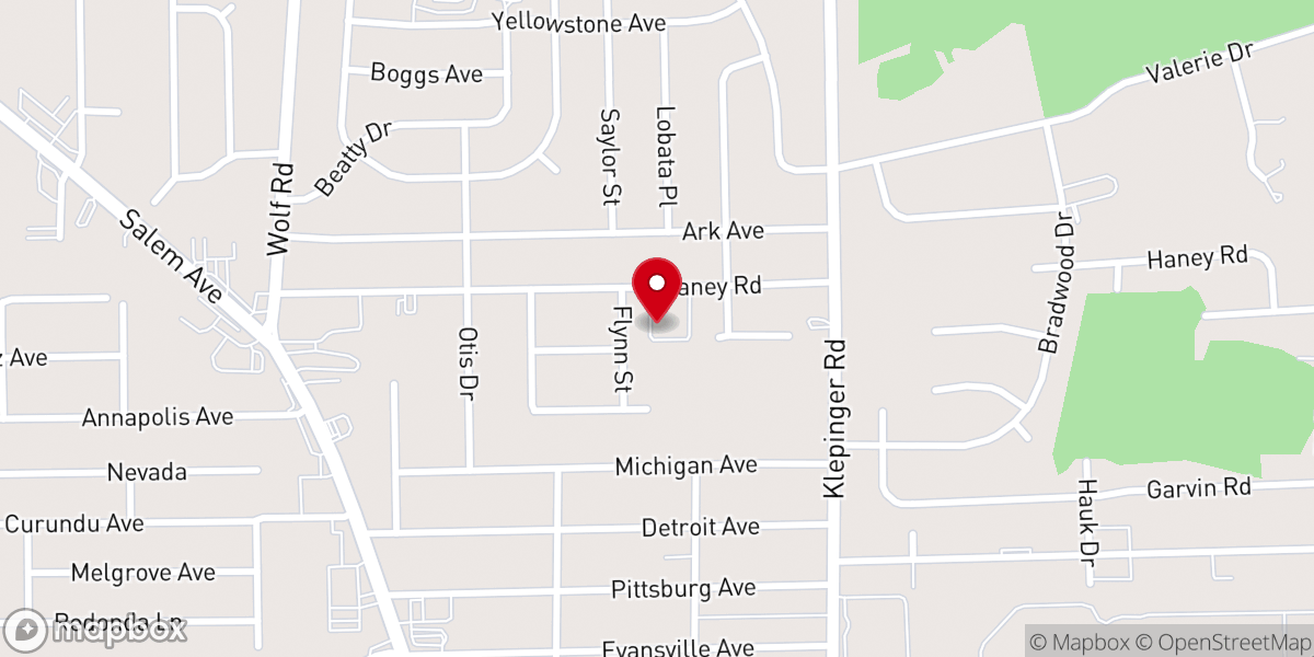 Map showing location of One Family Church