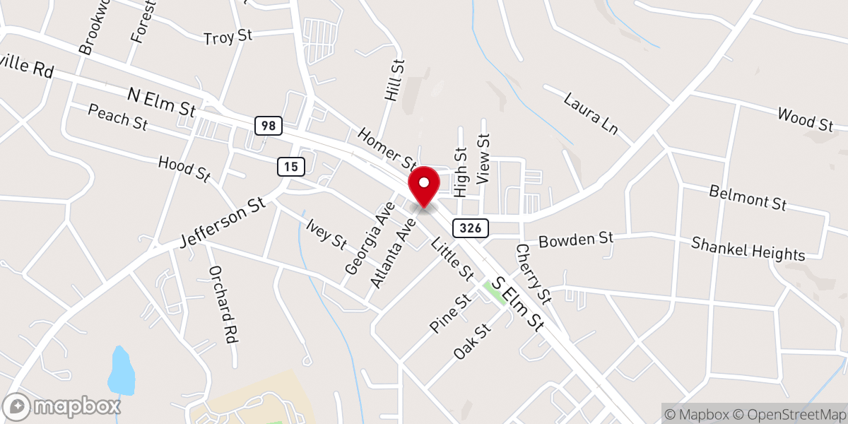 Map showing location of Full Blessings