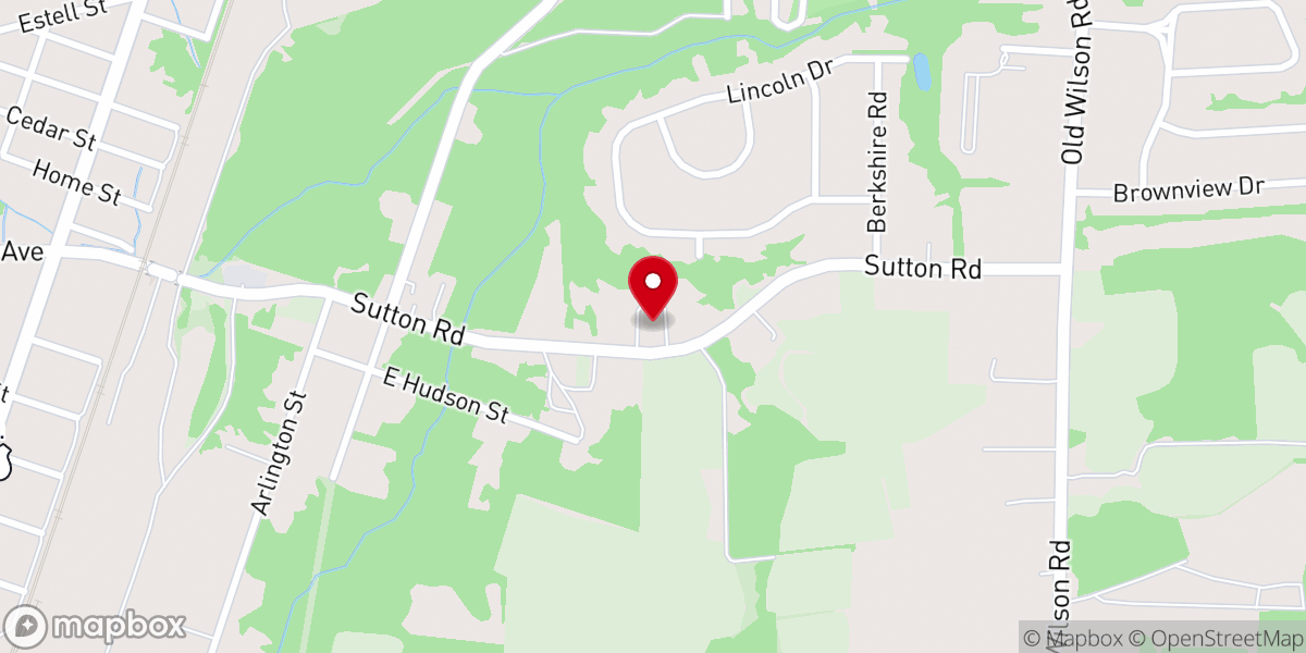 Map showing location of Shiloh Missionary Baptist Church