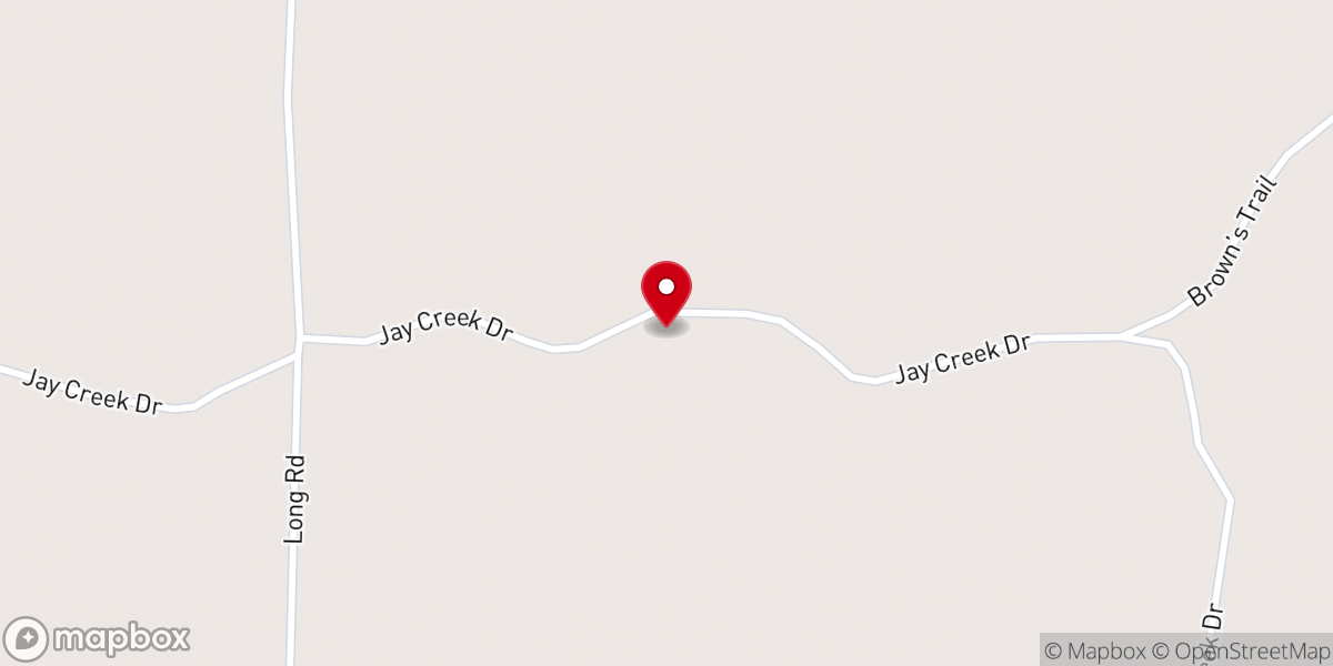 Map showing location of Forest Tower Baptist Church Hensley Arkansas