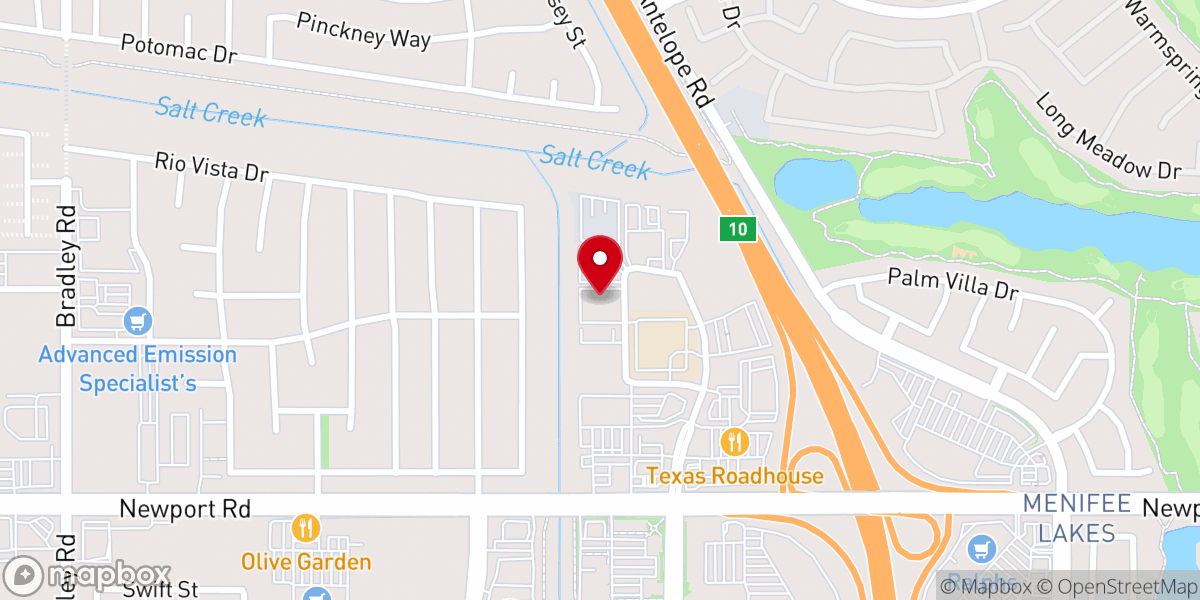 Map showing location of Impact Church