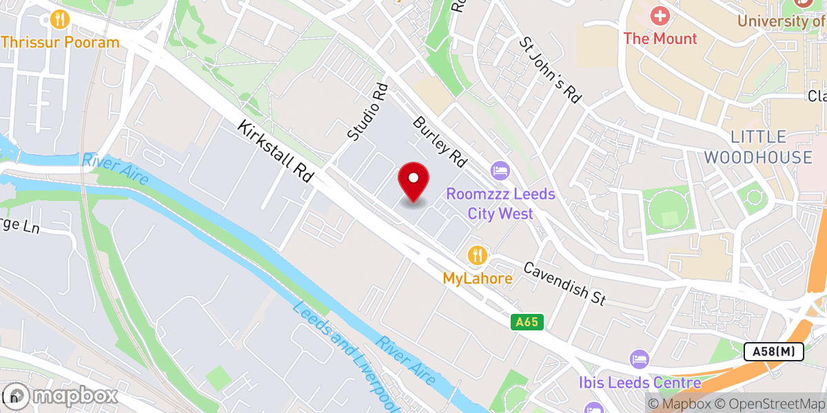 Map showing location of North^ Church