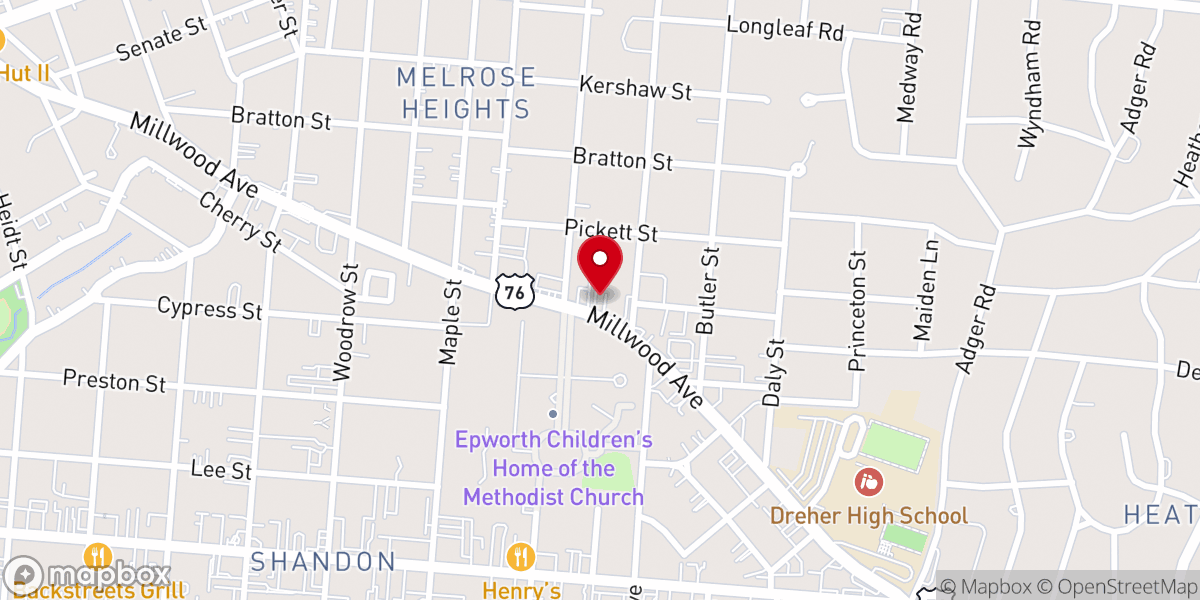 Map showing location of Wiseone Life Restoration Counseling