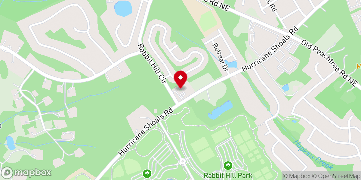 Map showing location of Faith Life Church
