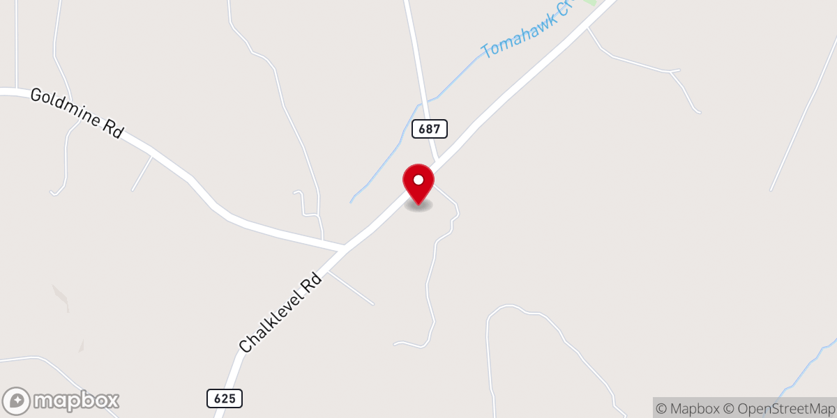 Map showing location of Christ Temple Church