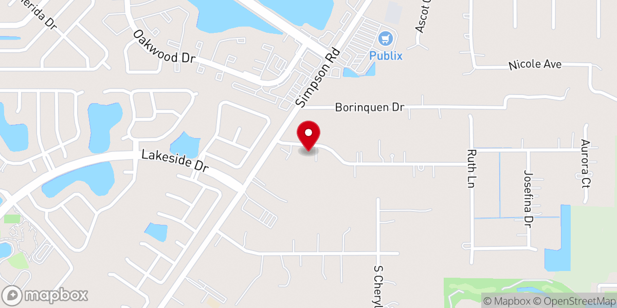 Map showing location of Spanish Church of God