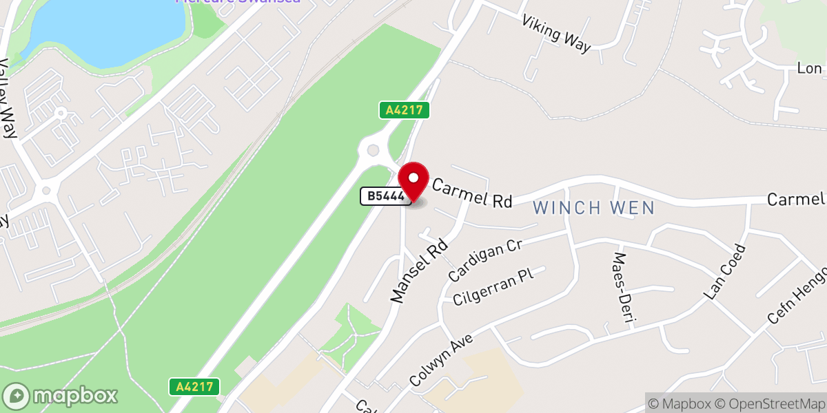Map showing location of Iag Uk