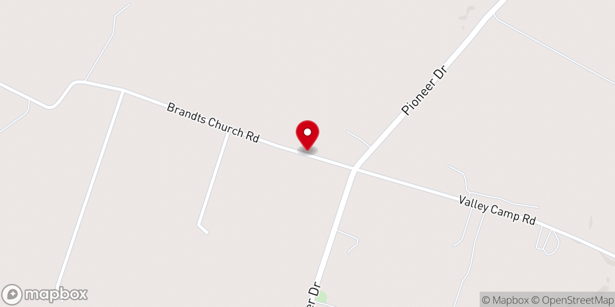 Map showing location of Susquehanna Region of the Covenant Brethren Church
