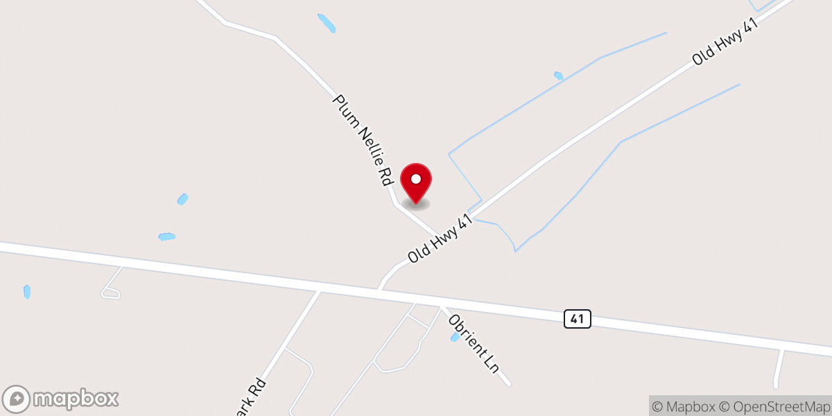 Map showing location of Bethel Light Church