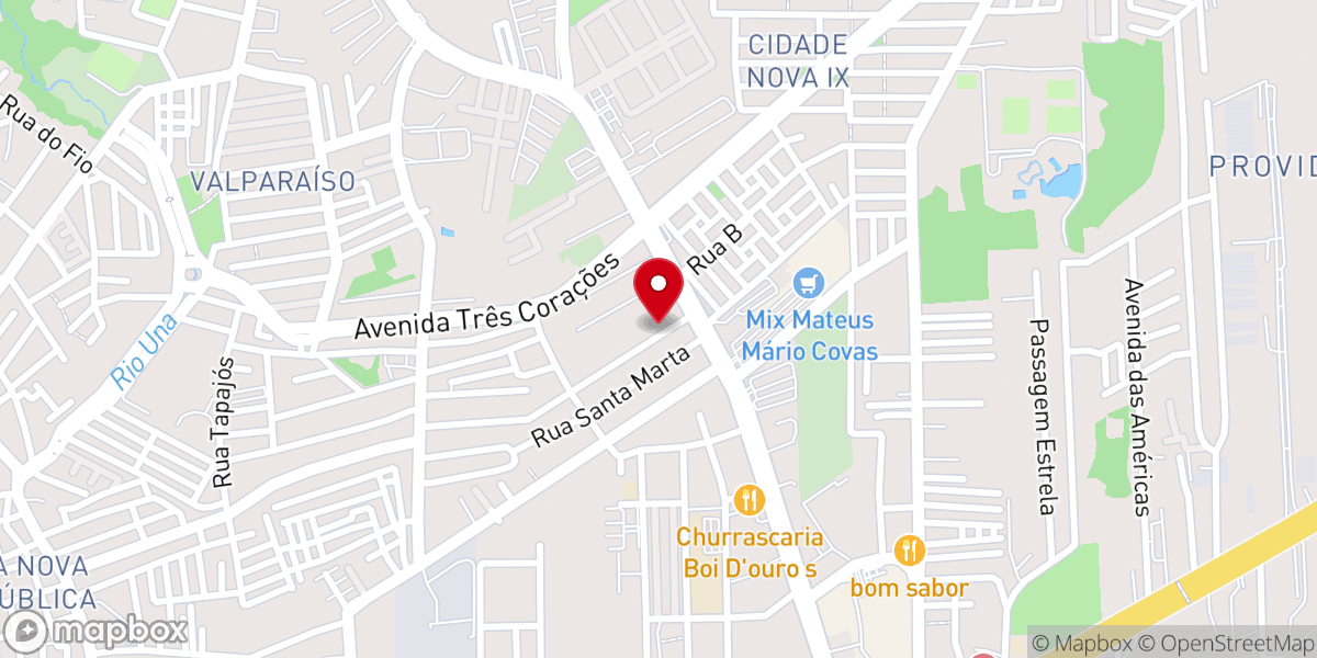 Map showing location of Igreja Batista Regular Bíblia Aberta