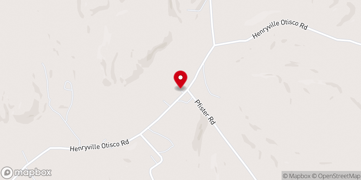 Map showing location of Mt. Moriah Baptist Church