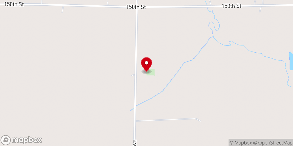 Map showing location of St John's United Church-Christ