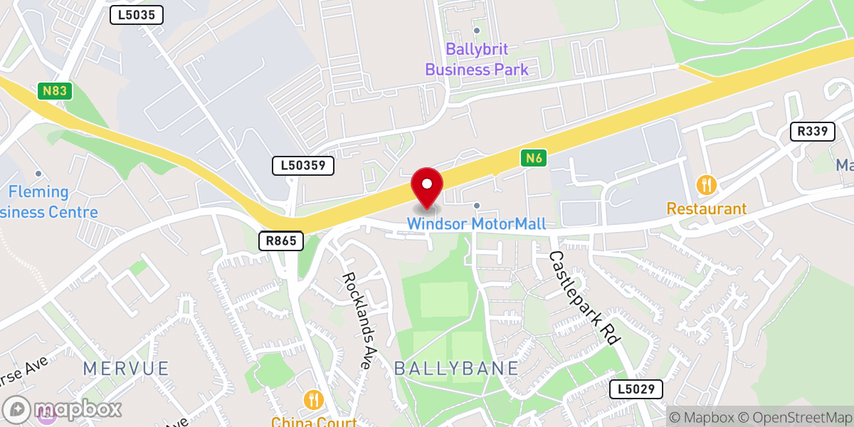 Map showing location of GCF church Galway