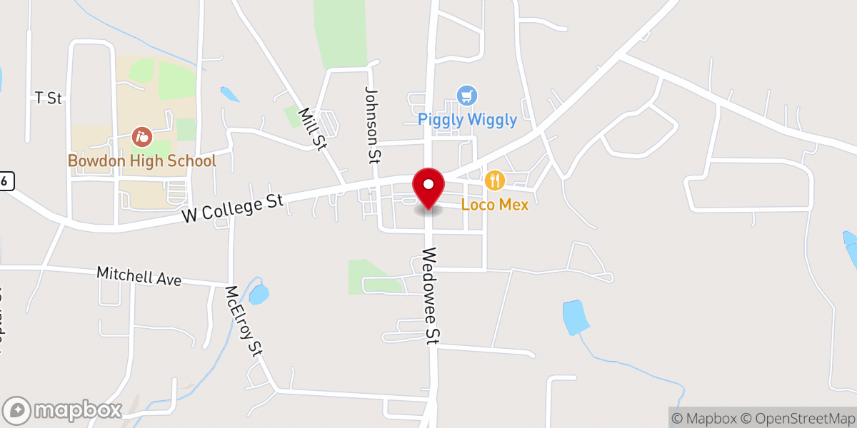 Map showing location of Faith Deliverance Christian Ministries Inc