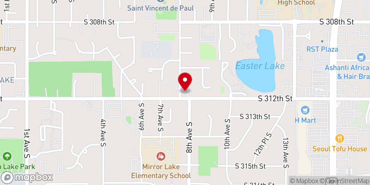 Map showing location of All Nations Seventh-day Adventist Church