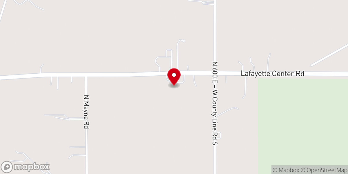 Map showing location of Cornerstone Alliance Church