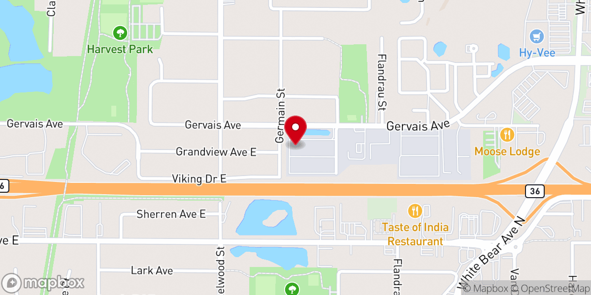 Map showing location of Josiah Center