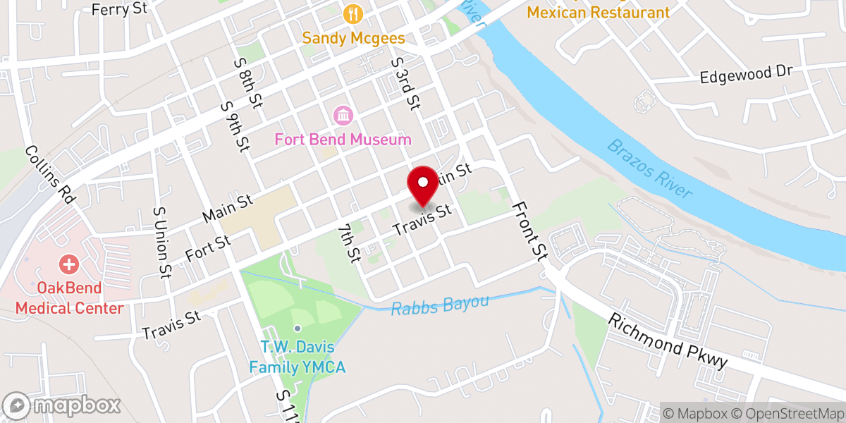Map showing location of Church of the Living God
