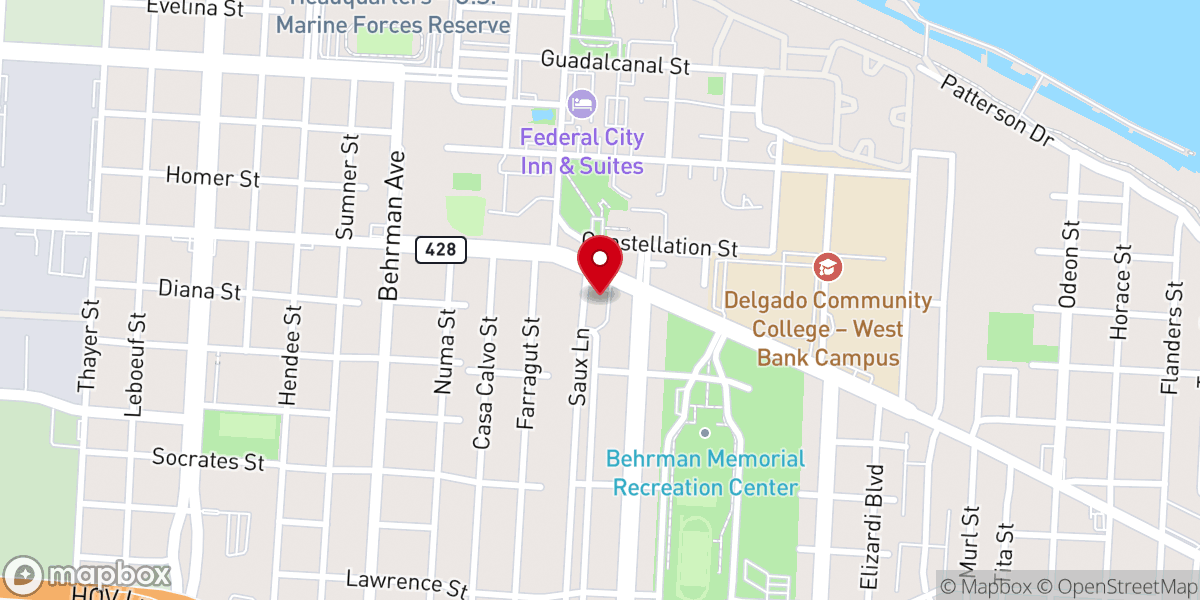 Map showing location of Westbank United Seventh Day Adventist Church