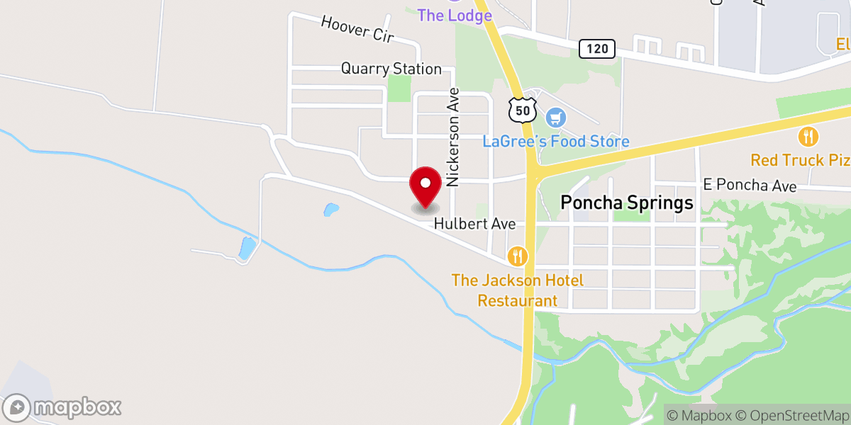 Map showing location of Hawkins