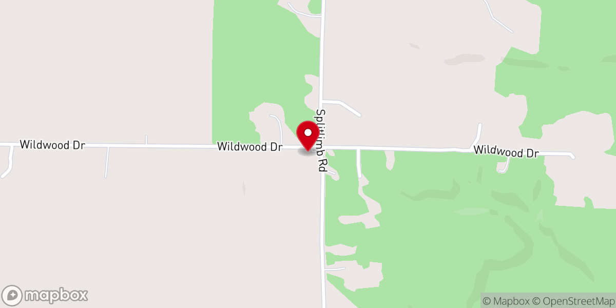 Map showing location of Wildwood Church