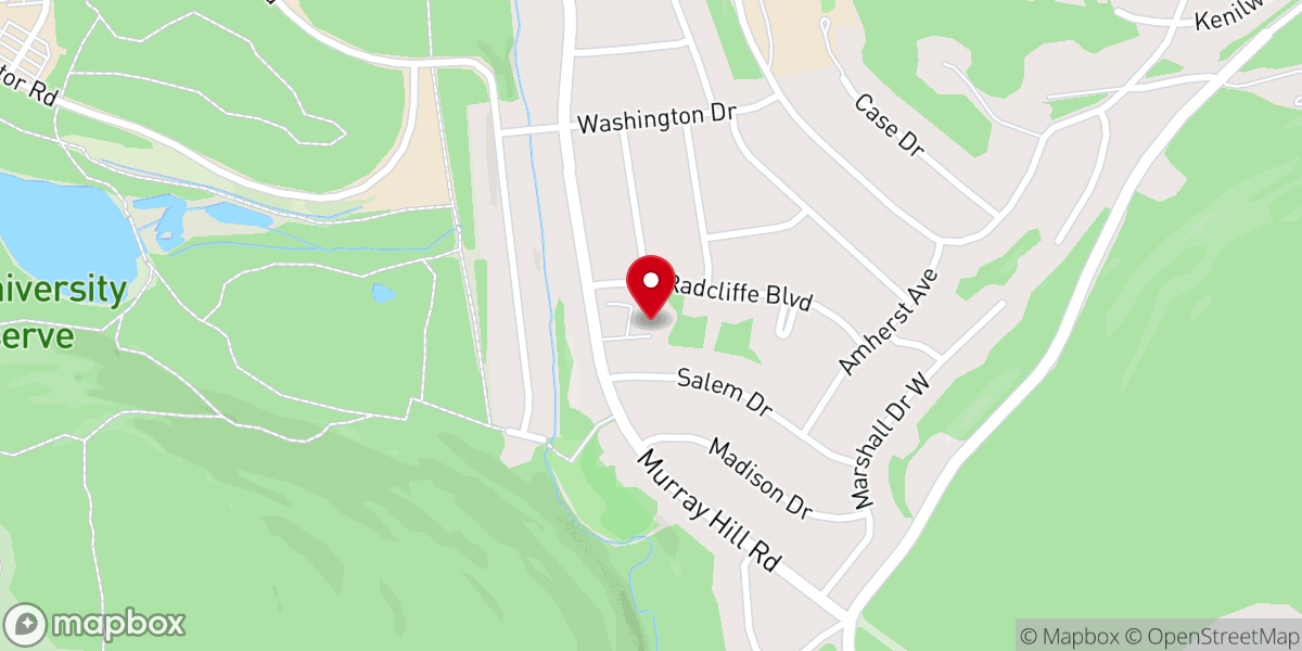 Map showing location of Korean Baptist Church-Binghamton